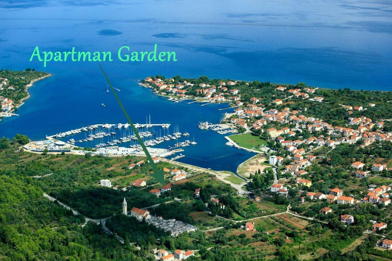 Garden Lägenhet Sutomiscica Exteriör bild